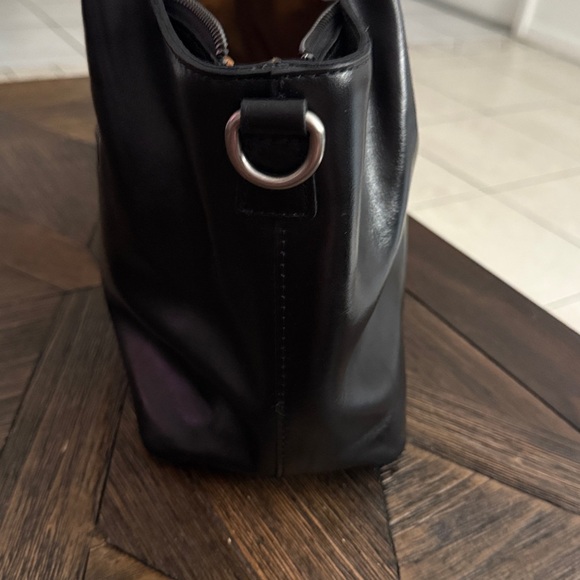 Patricia Nash Argenta Tote Black Leather | Structured Zip Tote | - Picture 5 of 8
